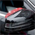 thumbnail image 1 of LAICAIW 2PCS Car Rear View Mirror Rain Eyebrows, Bling Crystal Rear View Mirror Rain Visor Guard, Rhinestone Rainproof Car Side Mirror Rain Visor Smoke Cover, Universal for Car, Truck, SUV（Red）, 1 of 7