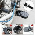 thumbnail image 4 of 2 Pieces Bike Rear Pedals, Bicycle Foot Pegs, BMX Pegs, Non-Slip Bike Pegs, Universal Aluminum Alloy Folding Non-Slip Foot Pegs with Installation Tool for Bicycle, 4 of 7