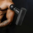 thumbnail image 4 of Mini Massage Gun Handle Usb Charging Muscle Body Pain Relief Fitness Relaxation Silver, 4 of 4