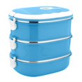 thumbnail image 1 of PENGXIANG Stainless Steel Insulated Lunch Box  Multi-Layer Student Lunch Box  Sealed Plastic Fresh-Keeping Box, 1 of 6