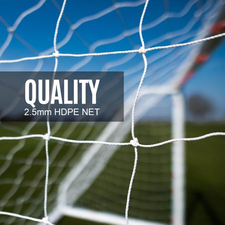 組み立て式 サッカーゴール 2.4m×1.5m (8×5ft) 折りたたみ サッカー フットサル 練習 トレーニング 子供 大人 クイックプレイ 正規代理店 1年保証 Q-Match