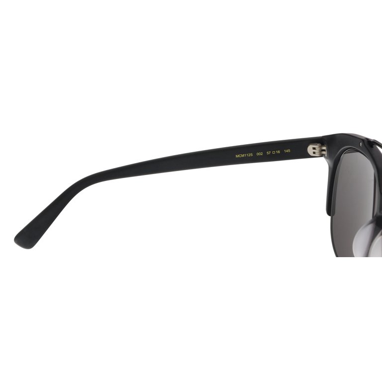 MCM MCM112S 002 Matte Black Aviator Sunglasses for Mens  display picture 3