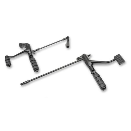 Sportster Drag - Drag Specialties 1622-0487 Sportster Forward Control Kit - Standard - Black