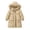 Green, variant on Girls Long Hooded Puffer Coat Faux Fur Collar Zip Up Quilted Jackets Lightweight Winter Warm Mid Length Coat for Kids 7-15 Years