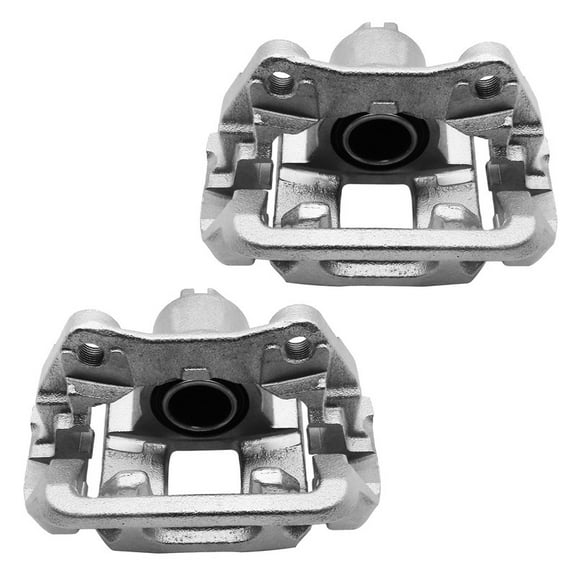 Aurogenix Rear Brake Caliper w/ Brackets Replacement For for 2011-2017 Honda Odyssey 3.5L, 19-B6447 19-B6446,Rear Driver and Passenger Side