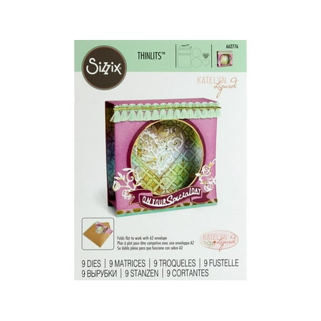 Sizzix KLizardi Thinlits Die Shadow Box Mini
