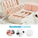 thumbnail image 3 of Caja de Joyería Bluelander para Viaje de Cuero y Terciopelo. Bluelander Blanco, 3 of 6