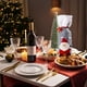 thumbnail image 4 of 3 Piezas Navidad Botella de Vino Cubierta Feliz Navidad Decoración para el Hogar Adornos Navideños Decoración Feliz Año, 4 of 5