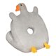 thumbnail image 1 of Almohada para la siesta, suave, transpirable, de felpa, fresca, de doble cara, con forma de ganso, para oficina, aula, gris, 1 of 13
