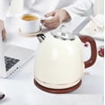 thumbnail image 2 of 220V Portable Electric Kettle 1.8L Stainless Steel Electric Tea Kettle Mini Household Water Boiler Home Kitchen Appliances, 2 of 5