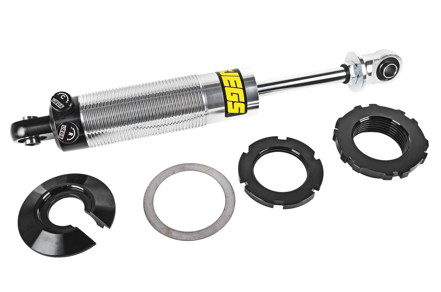 JEGS Double Adjustable Coil-Over Front or Rear Shock Compressed Height: 11-5/8 in.