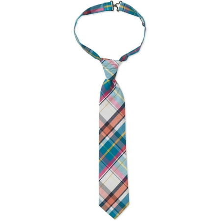 - Genevieve Goings Collection Boys Pink Multi Pre-Tied Adjustable Tie