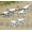 4pcs, variant on Retro Cute Bird Alloy Charm Pendants Jewelry Making DIY 40*20mm-4pcs