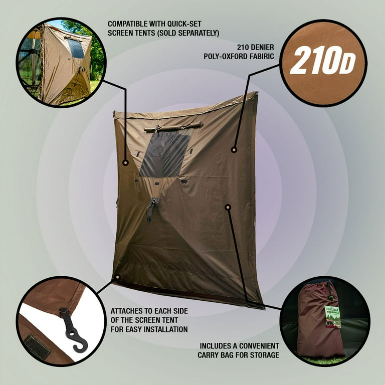 Clam Quick-Set Wind Panels for Escape Camping Screen Shelter Clam Quick-Set Wind Panels for Escape Camping Screen Shelter
