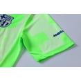 thumbnail image 4 of GZSL 2425 Barcelona Second Out Kit d'Entraînement de Football, Numéro Aucun Maillots de Soccer & Tops, Maillot de Football Adulte à Manches Courtes Vert - Édition Champions League avec Petit Logo Ensemble de Quatre Pièces/l, 4 of 9