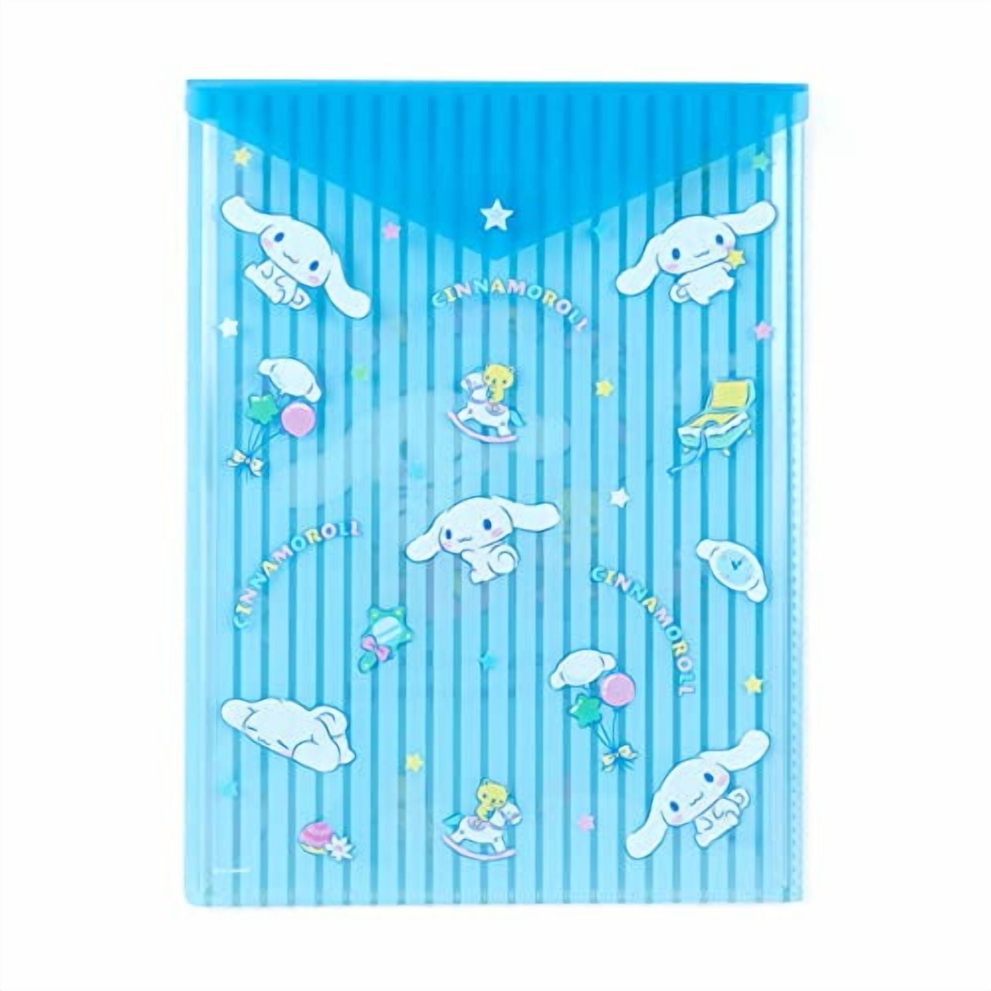 Cinnamoroll Clear File Folder 5 Pockets Sanrio Japan - Walmart.com