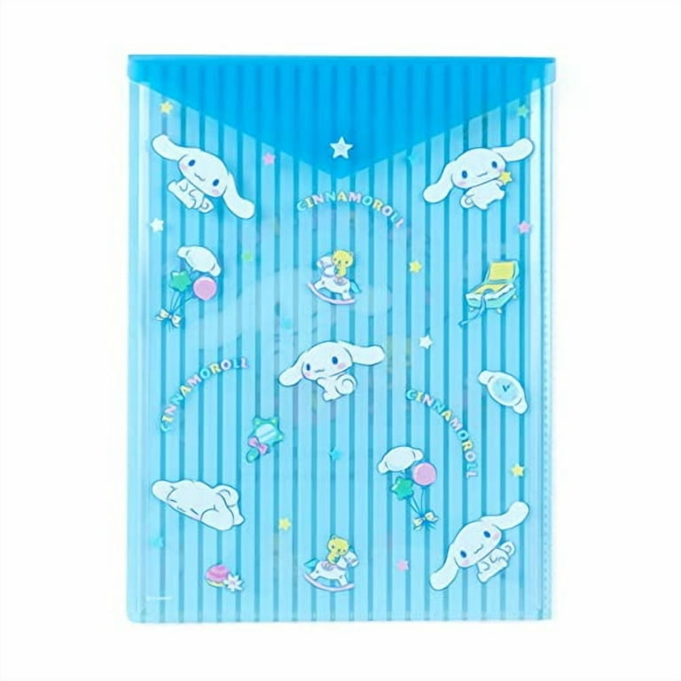 Cinnamoroll Clear File Folder 5 Pockets Sanrio Japan - Walmart.com