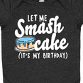 thumbnail image 4 of Inktastic Let Me Smash Cake Its My Birthday Boys Baby Bodysuit, 4 of 5