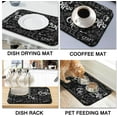 thumbnail image 2 of Fun Coffee Mat 23inx15in,Coffee Bar Mat for Countertops,Absorbent Hide Stain Anti-Slip Coffee Bar Accessories Fit Under Coffee Machine Mat,dish Drying Mats for Kitchen, 2 of 6