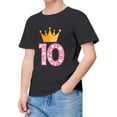 thumbnail image 4 of TOOYOU Boys Summer T-Shirt Gamer Funny 10Th Birthday Tee Commemorative Day Top Size 3-4 Years Black, 4 of 4