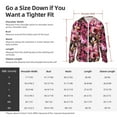 thumbnail image 4 of Yiaed Rose Flowers Print Sun Shirts UPF 50+ Protection Hoodie Rash Guard Shirt UV Shirt Long Sleeve Fishing Outdoor Lightweightase-X-Large, 4 of 5