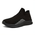 thumbnail image 2 of Men's Breathable Lightweight Outdoor Non-slip Soft Sole Sneakers, Spring Slip On Casual Shoes,  And Summer, 2 of 9