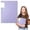 A, variant on A4 Presentation Book Display Folder, Plastic Punchless Binder for Documents 40 Pages