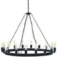 thumbnail image 2 of Modway Teleport 43" Chandelier in Brown, 2 of 4