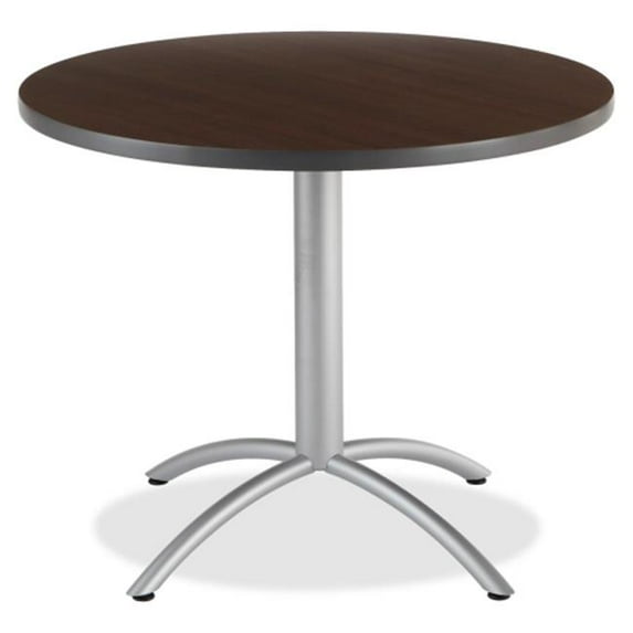 Cafe Table 36 in. Round Walnut