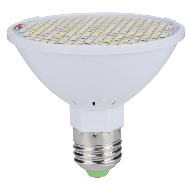 Luz para plantas de jardín, E27 8W 200LED Chip LED Lámpara de crecimiento de plantas Lámpara de plántulas de alta capacidad