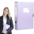 thumbnail image 1 of Thickened Archive Box Plastic File Box Large Capacity Blue Document Contract Storage Data Box, 1 of 9