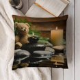 thumbnail image 6 of Teddy bear candle rocks linen toss pillowcase decoration pillowcase gifting preferred 24x24 inch cushion cover sofa pillowcase sofa bedroom living room car, 6 of 6