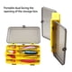 thumbnail image 5 of Caja de almacenamiento de herramientas de pesca Bewildely ABS organizadora de señuelos Color Type2 NO2, 5 of 6