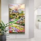 thumbnail image 1 of Cuadros Decorativos DIY 5D Full Drill Diamond Nature Garden House Kit de pintura redonda (WT158) Likrtyny embutido en tela, 1 of 9