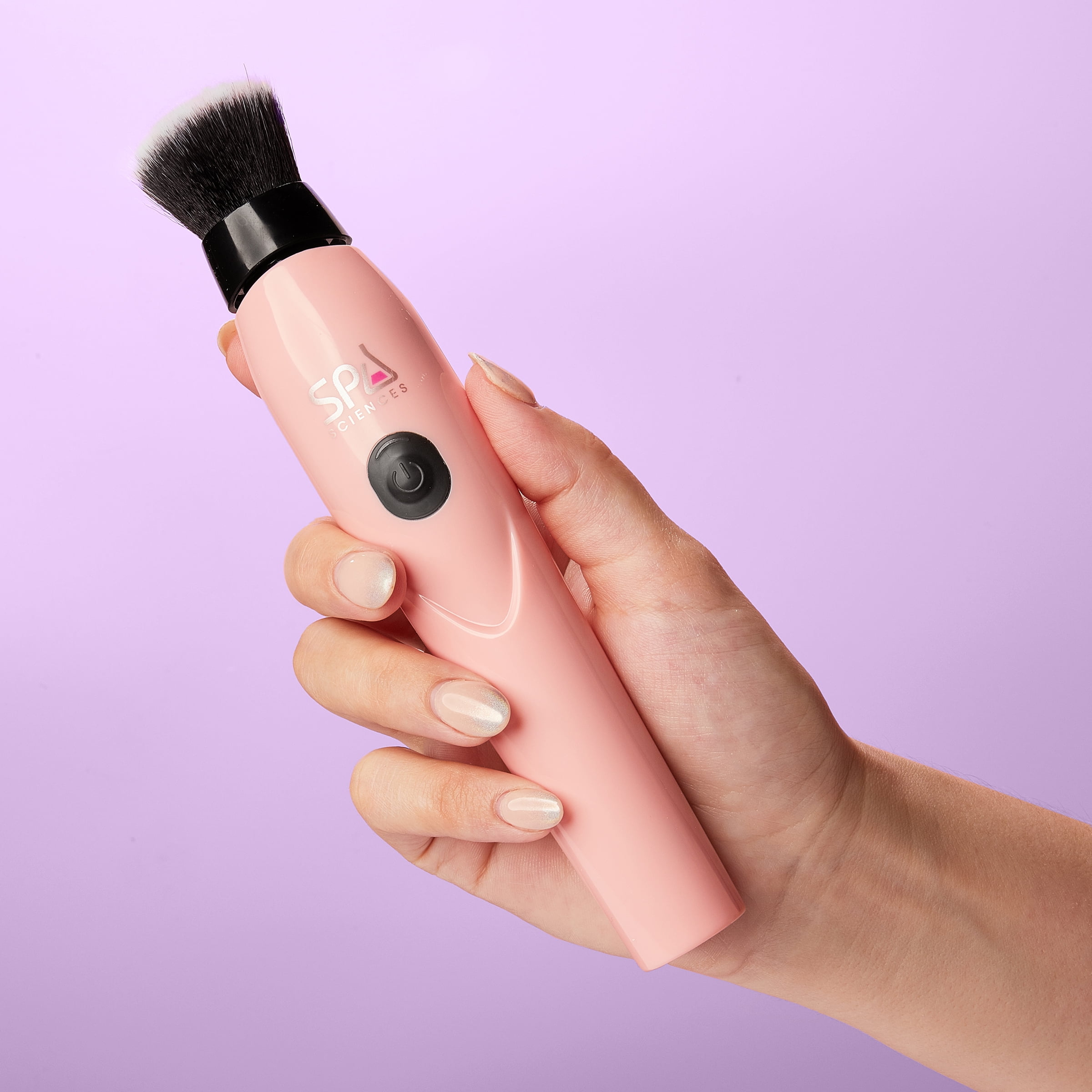 Spa Sciences ECHO, Rechargeable Sonic Makeup Brush for Airbrush Finish