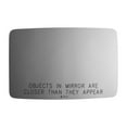 thumbnail image 3 of Burco 3041 Passenger Side Convex Replacement Mirror Glass for Lincoln, 3 of 6