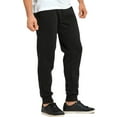thumbnail image 3 of Men's Heavy Sweatpants Fleece Lined Joggers with Pockets, Black M, 1 Count, 1 Pack, 3 of 4