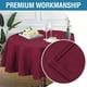 thumbnail image 4 of Mantel H.VERSAILTEX redondo, 152 cm, impermeable, rojo, 4 of 7