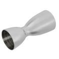 thumbnail image 4 of Vaso medidor doble de acero inoxidable para cócteles, copa medidora para vino, vaso medidor para coctelería, espejo con luz en forma de U, 4 of 15