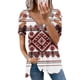 thumbnail image 2 of Blusa de manga corta con cuello en V y cremallera suelta para mujer OAVQHLG3B Store lin121212, 2 of 4
