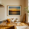 thumbnail image 3 of Coastal Landscape - Photography Sunset Seascape Ocean Coast Landscape Water Scenic Oak Framed Wall Art Print 16 x 20 inches, 3 of 11