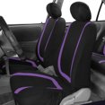 thumbnail image 2 of FH Group Unique Flat Cloth Universal Seat Covers Fit For Car Truck SUV Van - Front Seats, 2 of 3