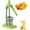 Silver, variant on Cast Iron Juicer Hand Press - Heavy Duty Manual Citrus Juicer Squeezer, Stainless Steel Lemon Orange Press with Cup, Easy to Use Juice Extractor for Fresh Lemonade, Dishwasher Safe