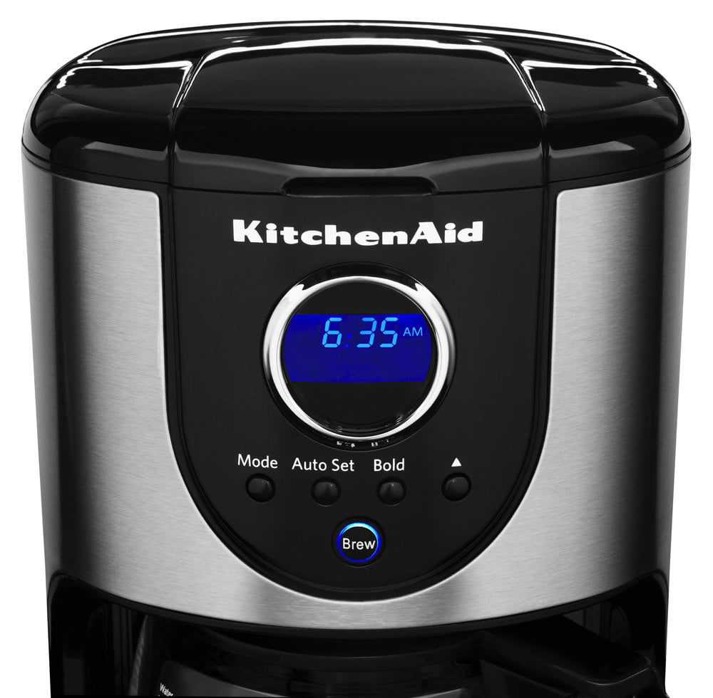 KitchenAid 12 Cup Glass Carafe Onyx Black Coffee Maker for sale online
