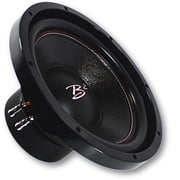 B2 Audio 12" Shallow Mount Subwoofer RAVE12 D4 500W RMS