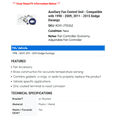thumbnail image 2 of Auxiliary Fan Control Unit - Compatible with 1998 - 2009, 2011 - 2015 Dodge Durango 1999 2000 2001 2002 2003 2004 2005 2006 2007 2008 2012 2013 2014, 2 of 2