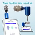thumbnail image 2 of Metal Bend Microphone, Mini Flexible Recording Microphone with Bendable Design for Podcast Voiceover Video Call Interview, Portable Metal Construction, Random Color, 2 of 8