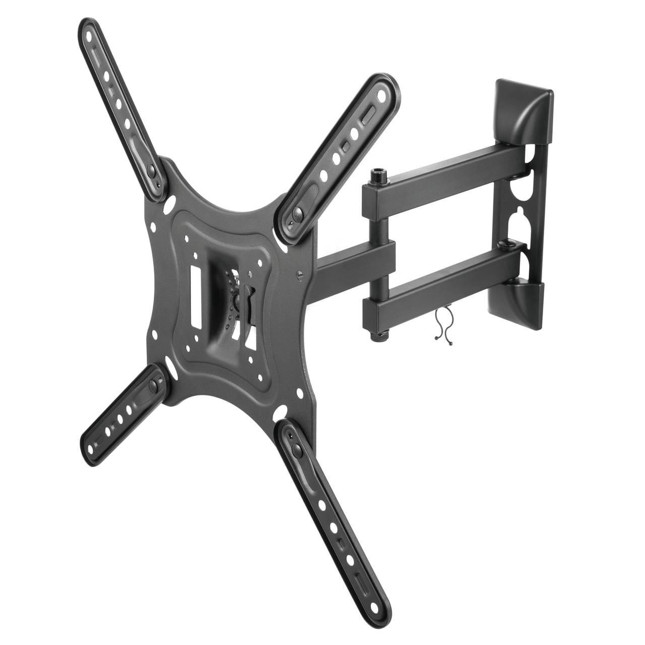 Full-motion TV Wall Mount for most 23"-55" flat panel TVs in Black