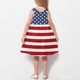 thumbnail image 5 of Odeerbi Niñas Día de La Independencia A-Línea Vestido de Tanque Con Bolsillos Verano Patriótico Estrella Raya Cuello Redondo Vestido de Sol Casual, 5 of 7