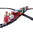 thumbnail image 3 of Juego de tren de Navidad para niños, batería, juguetes de tren con música regalo perfecto, 3 of 5